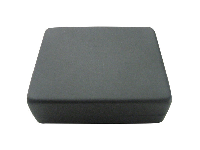 Silver Toned Etched Oval American Eagle Design Money Clip