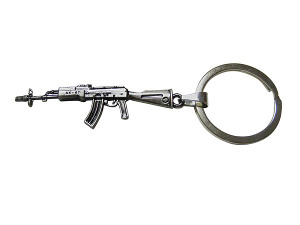 AK 47 Rifle Pendant Keychain V2