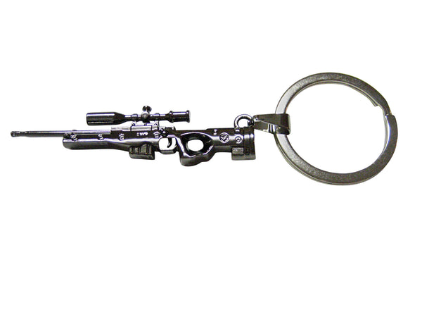 AWP Scoped Sniper Rifle Pendant Keychain
