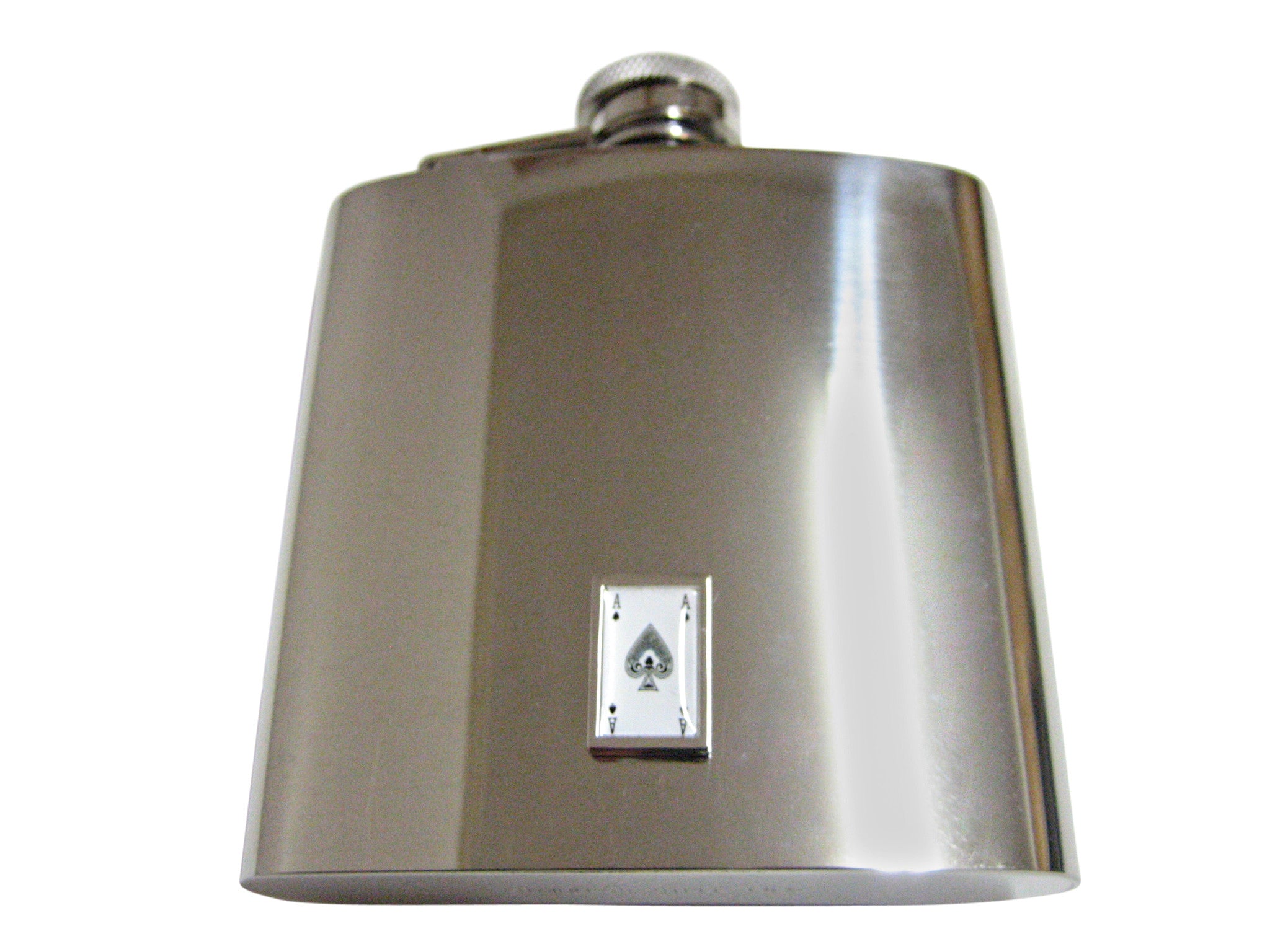 Ace of Spades 6 Oz. Stainless Steel Flask