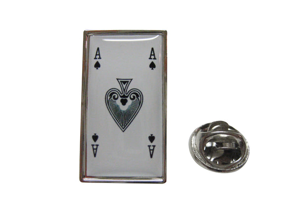 Aces Card Lapel Pin