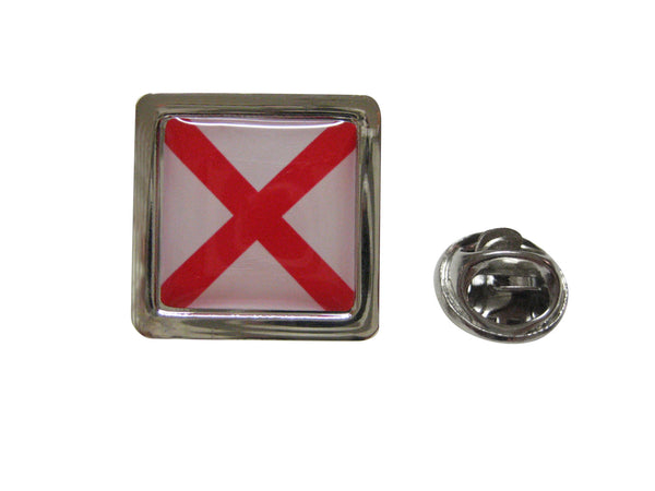 Alabama Flag Design Lapel Pin