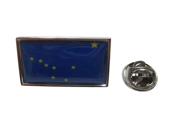 Alaska Flag Design Lapel Pin