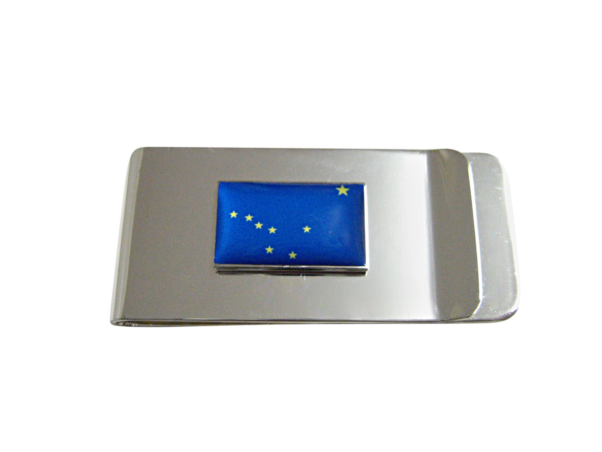Alaska State Flag Pendant Money Clip