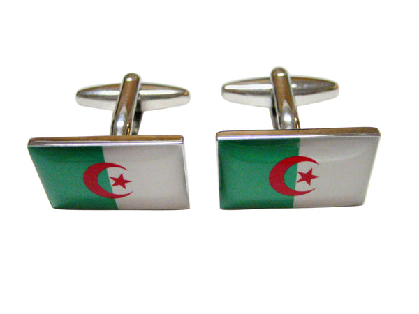 Algeria Flag Cufflinks