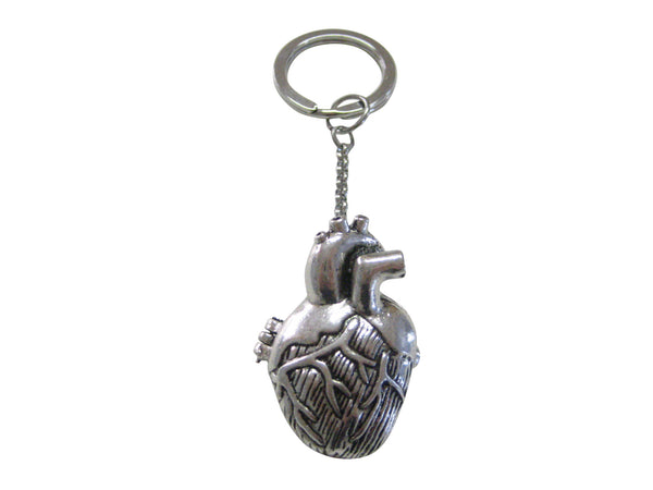 Anatomy Heart Keychain