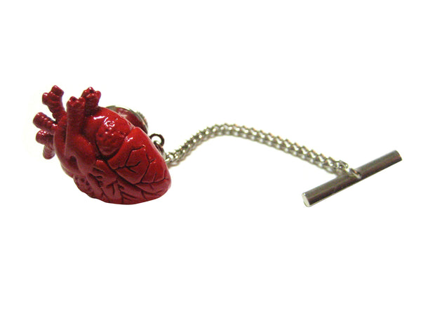 Anatomical Heart Tie Tack