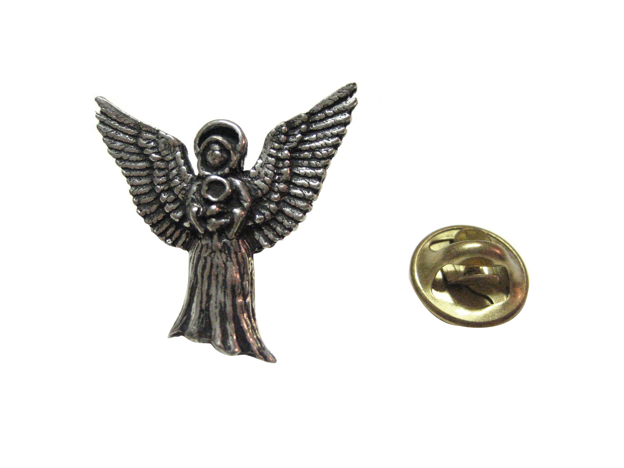 Angel Statue Lapel Pin