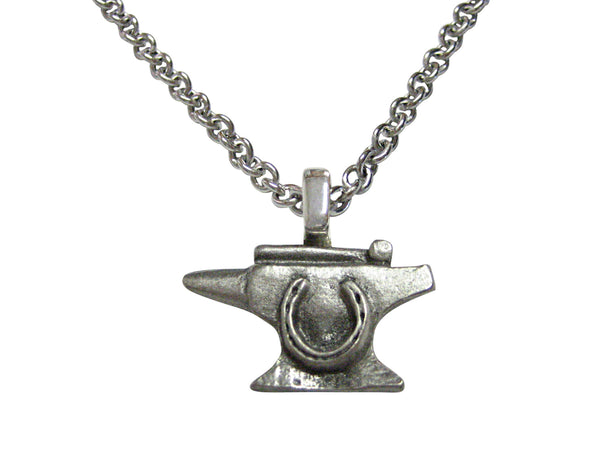 Anvil Blacksmith Pendant Necklace