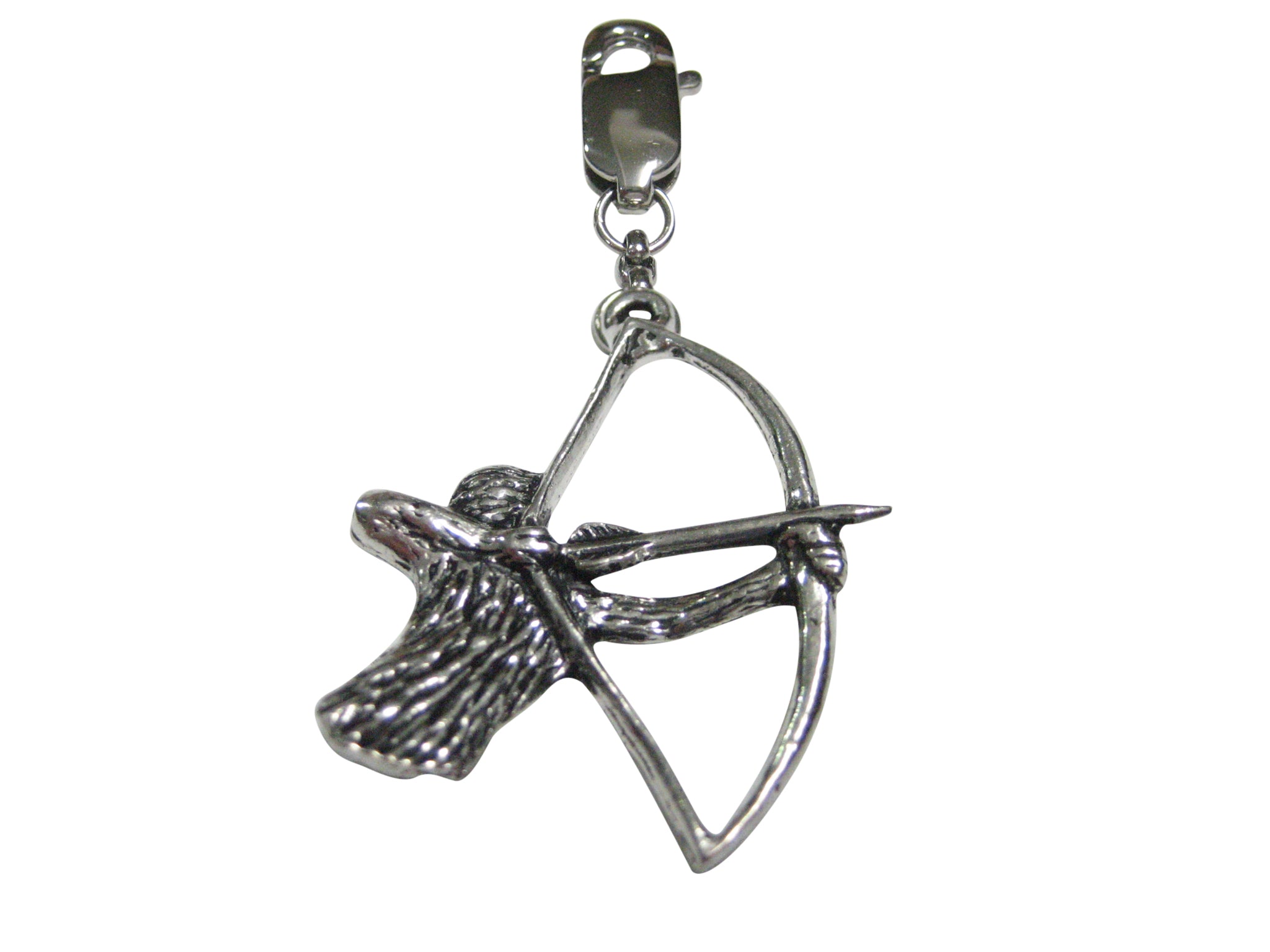 Archery Archer Pendant Zipper Pull Charm