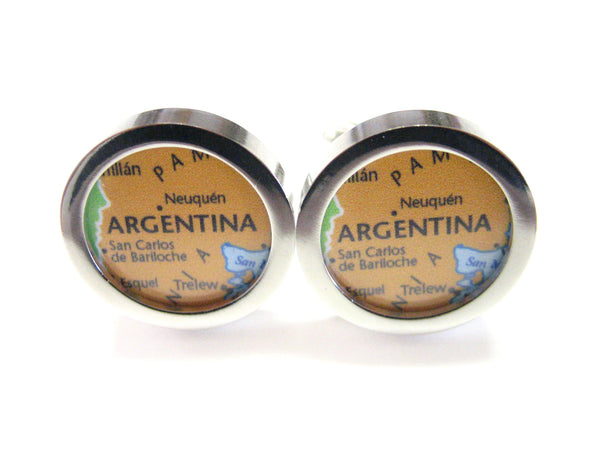 Argentina Map Cufflinks