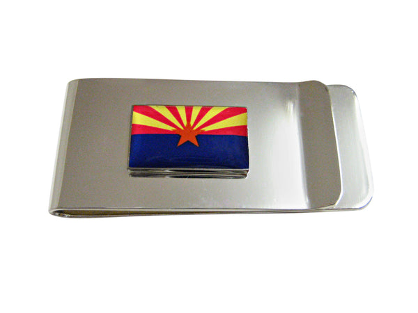 Arizona State Flag Pendant Money Clip