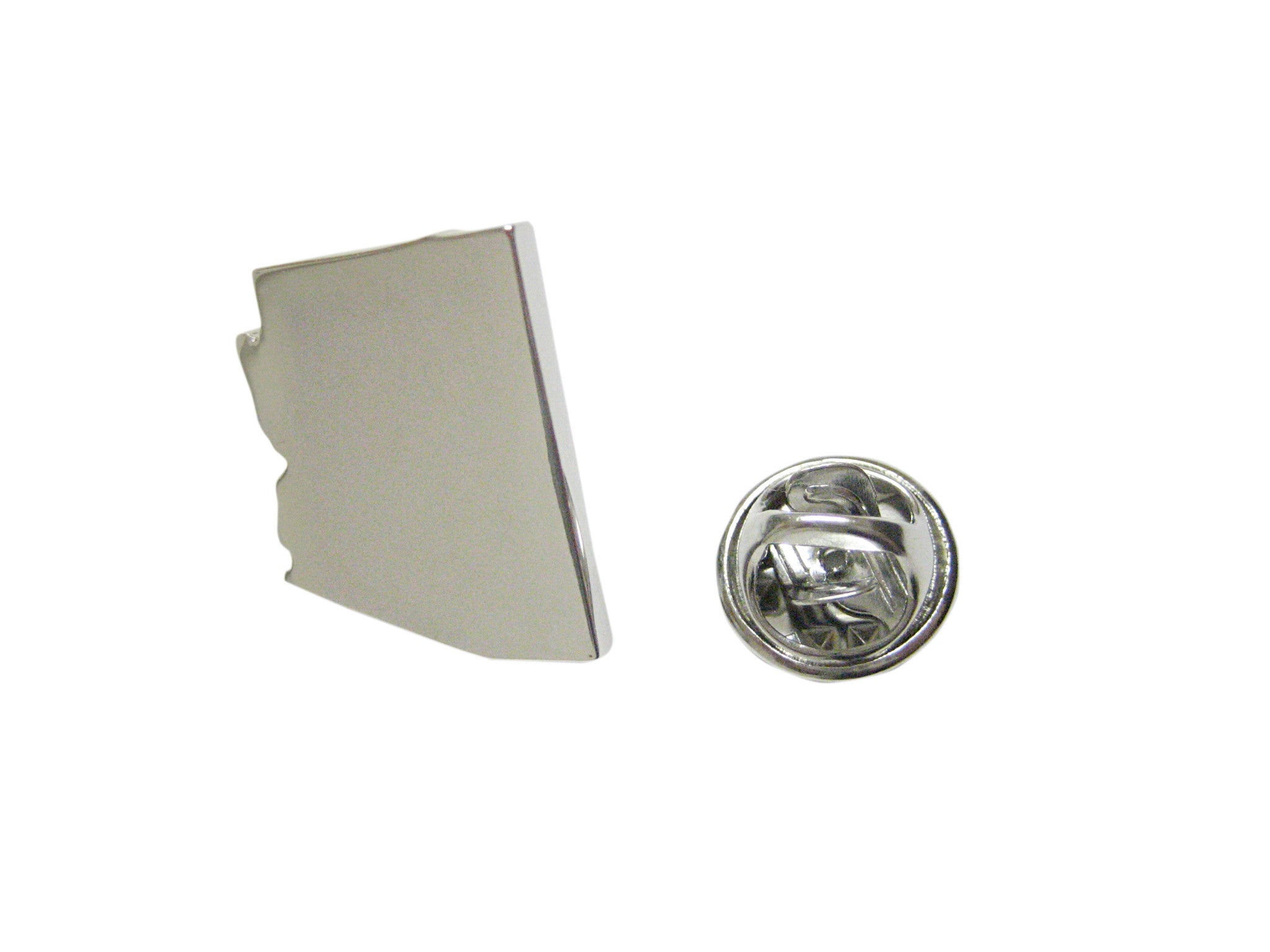 Arizona State Map Shape Lapel Pin