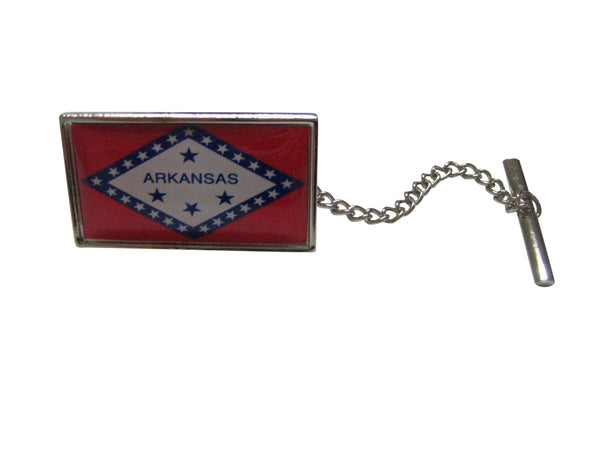 Arkansas Flag Tie Tack