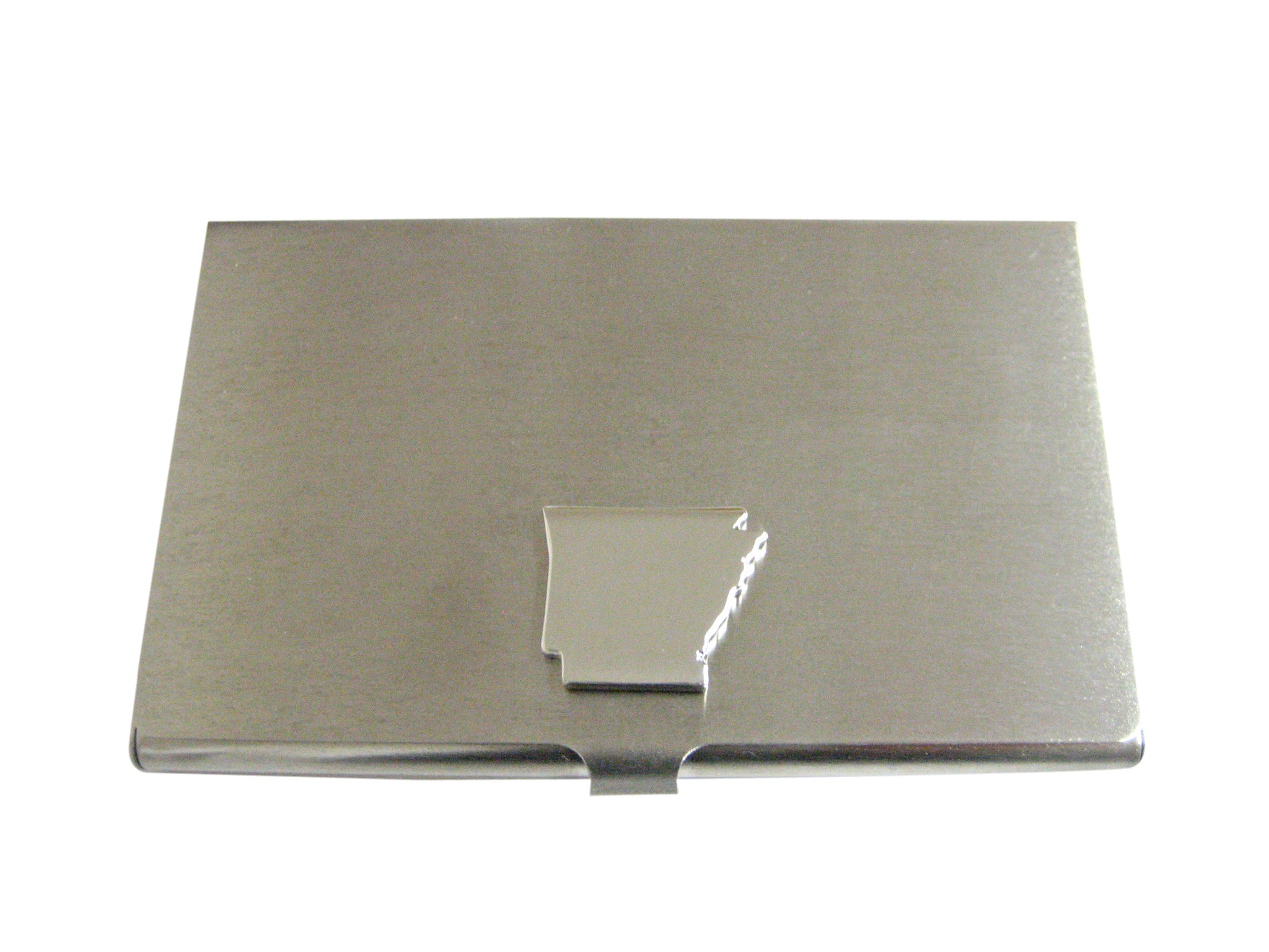 Arkansas State Map Shape Business Card Holder