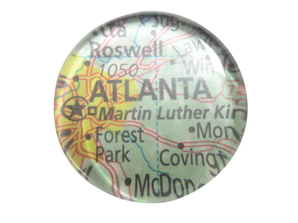 Atlanta Georgia Map Pendant Magnet