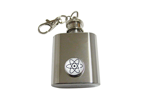 Atom Pendant 1oz Keychain Flask