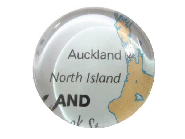 Auckland New Zealand Map Pendant Magnet