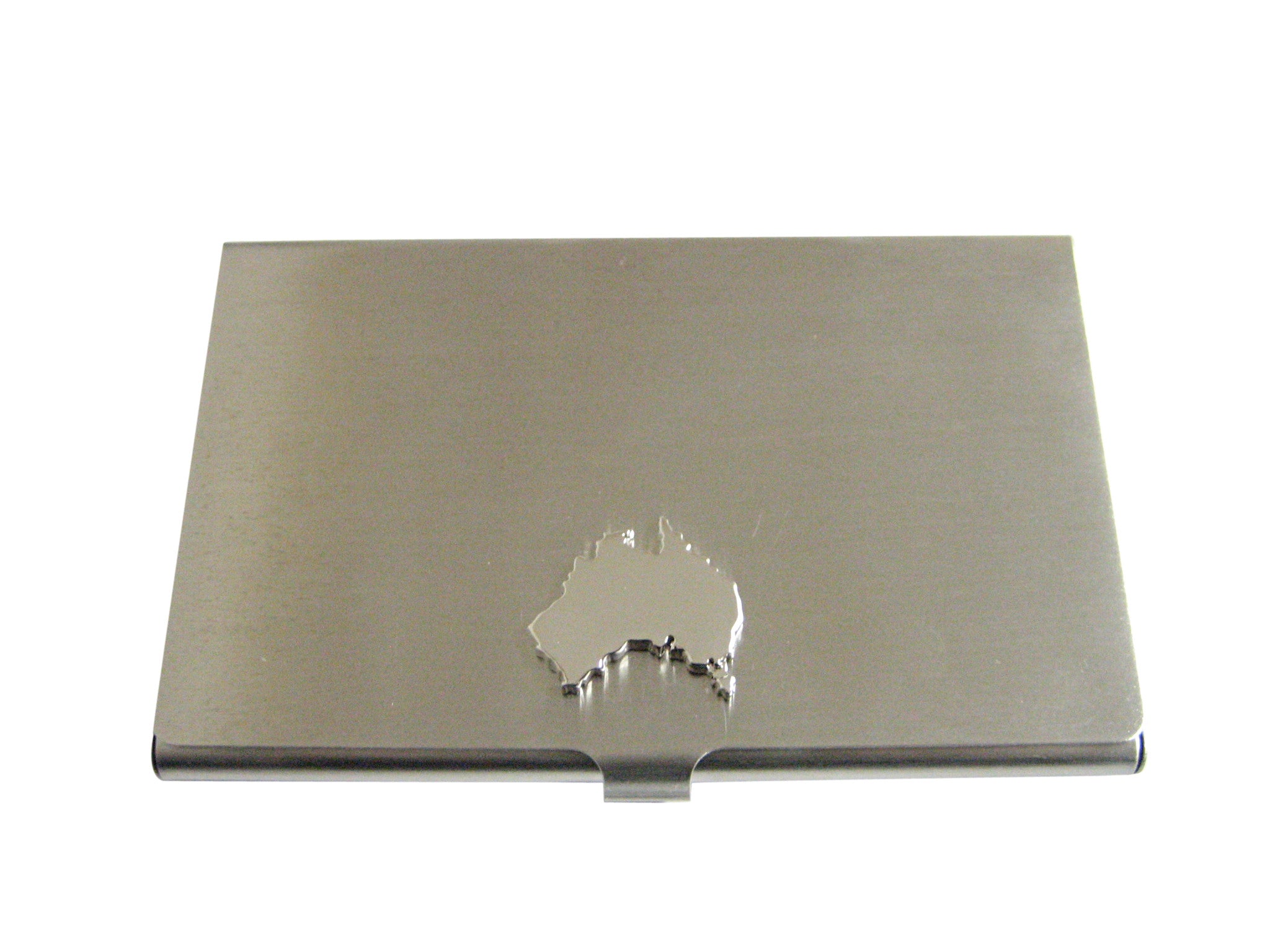 Australia Map Shape Business Card Holder