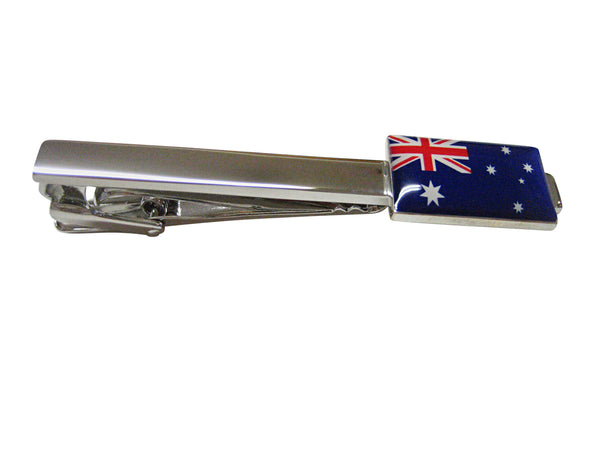 Australia Flag Square Tie Clip