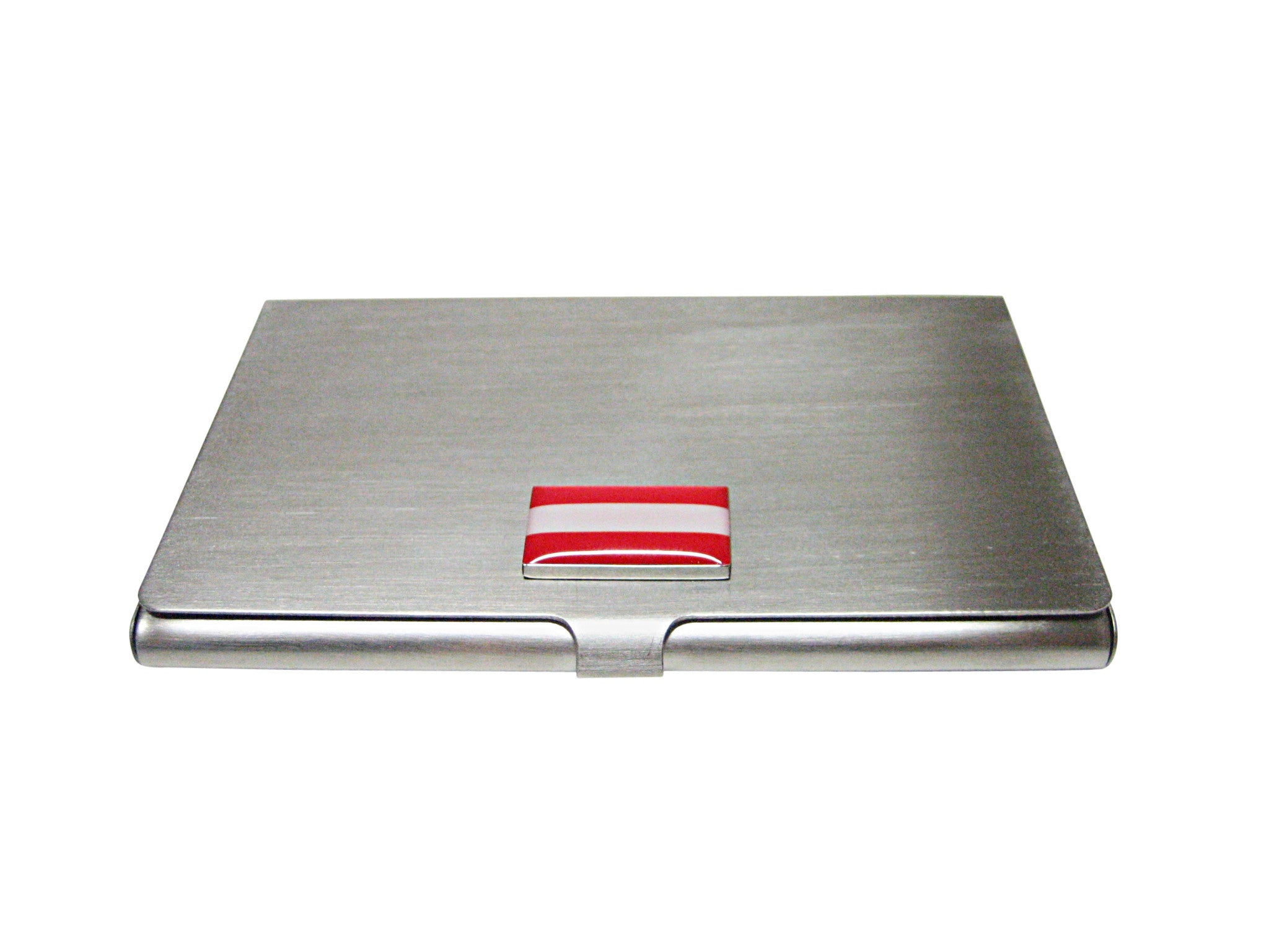 Austria Flag Pendant Business Card Holder