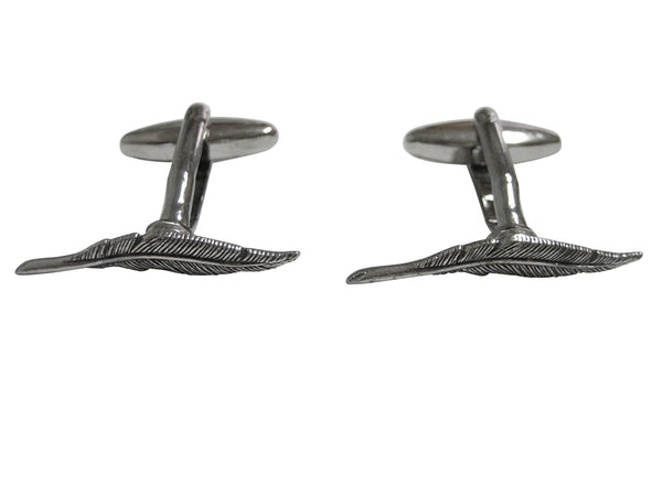 Author Quill Feather Cufflinks