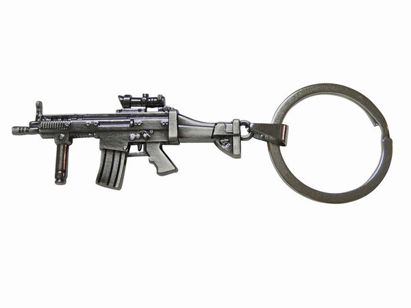 Automatic Rifle Pendant Keychain V1