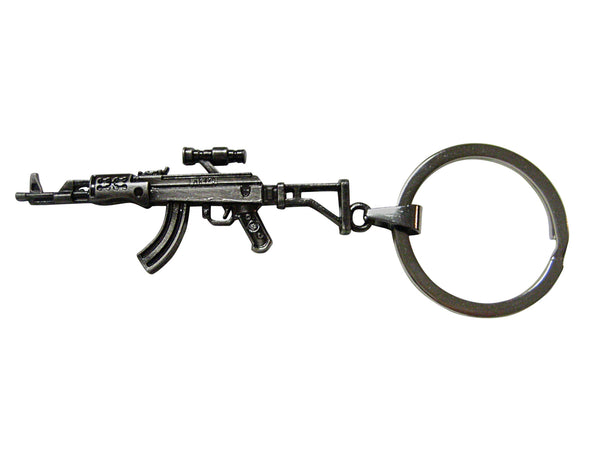 Automatic Rifle Pendant Keychain V2