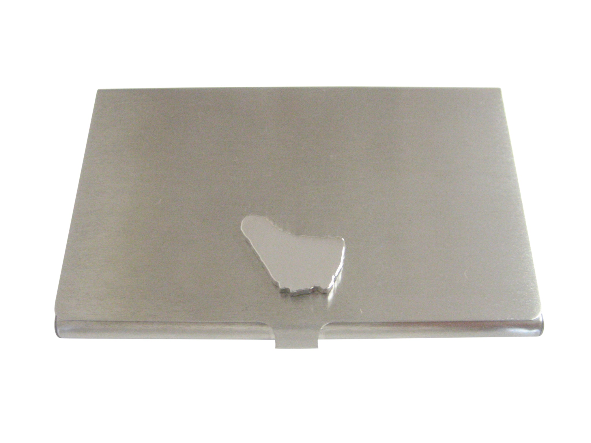 Barbados Map Shape Business Card Holder