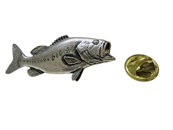 Bass Fish Lapel Pin