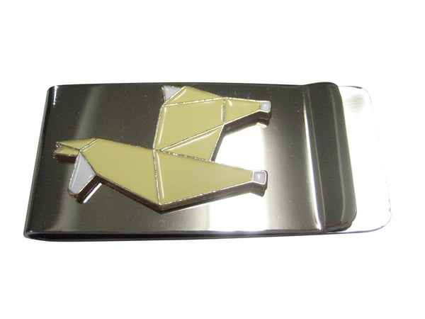 Beige Toned Llama Alpaca Money Clip