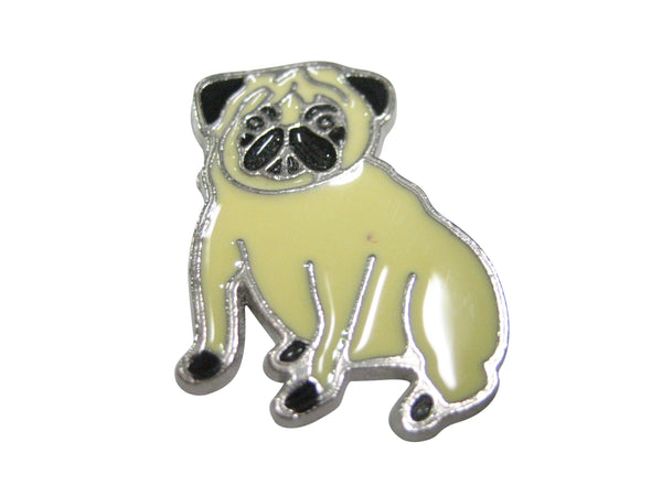 Beige Toned Pug Dog Magnet