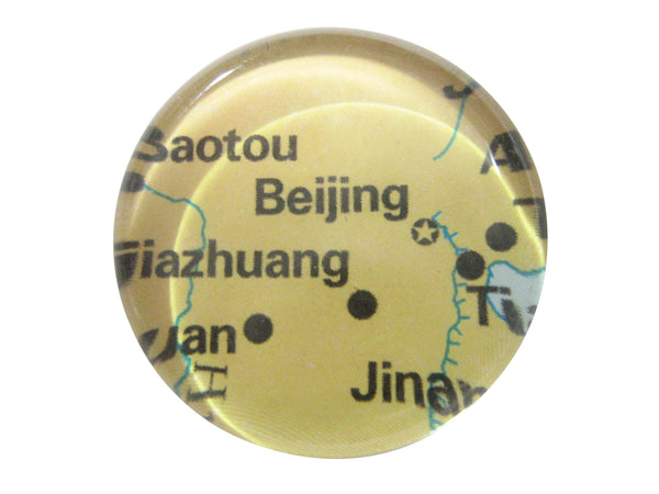 Beijing China Map Pendant Magnet