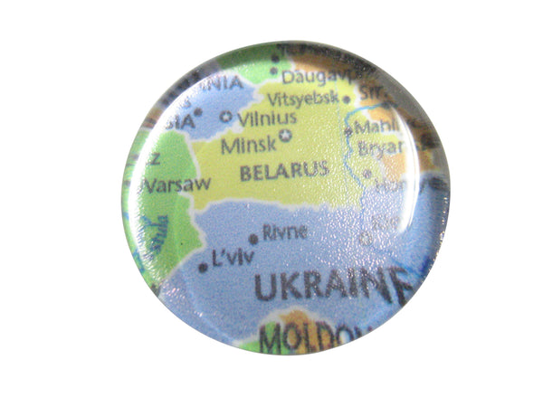 Belarus Map Pendant Magnet