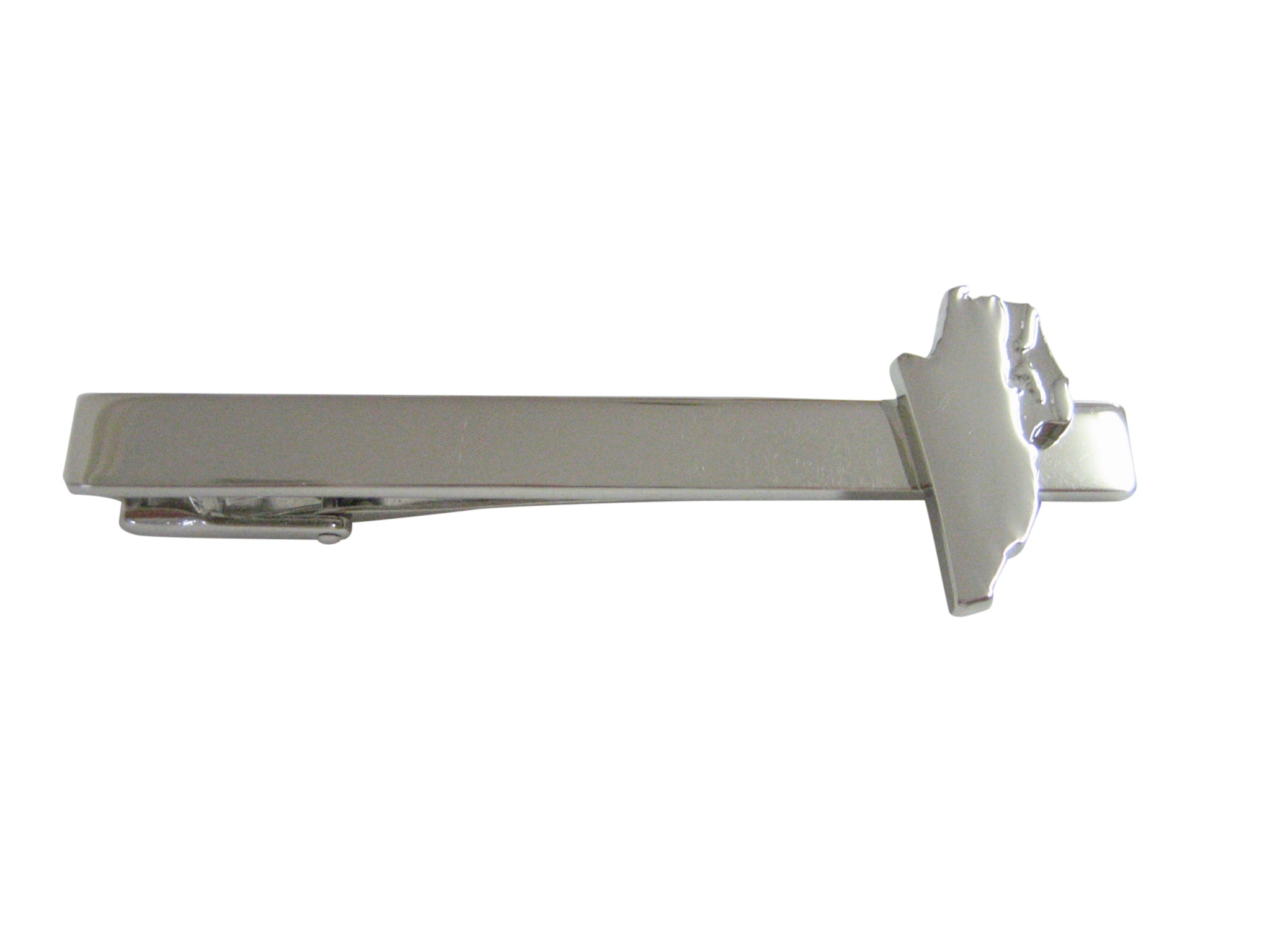 Belize Map Shape Square Tie Clip