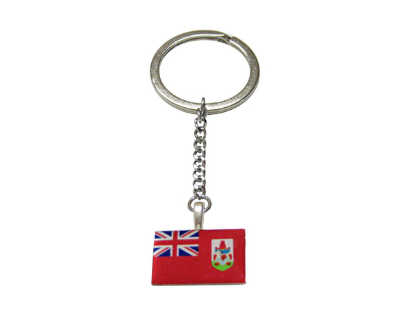 Bermuda Flag Pendant Keychain
