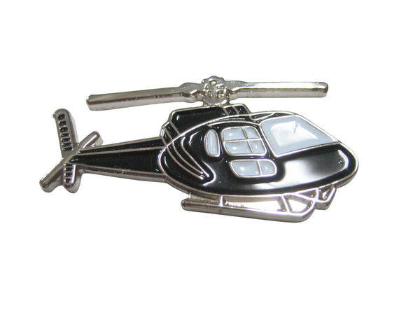 Black Helicopter Chopper Magnet