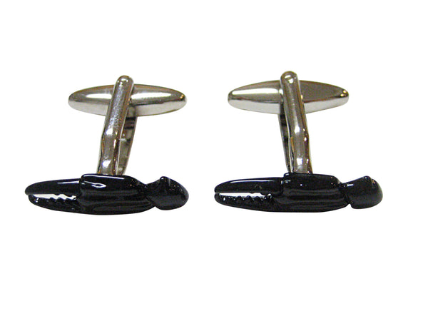 Black Crab Claw Cufflinks