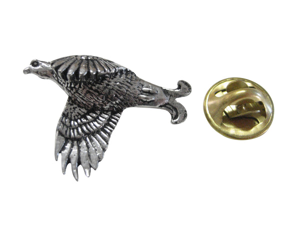Black Grouse Bird Lapel Pin