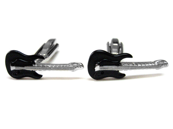 Black Guitar Cufflinks