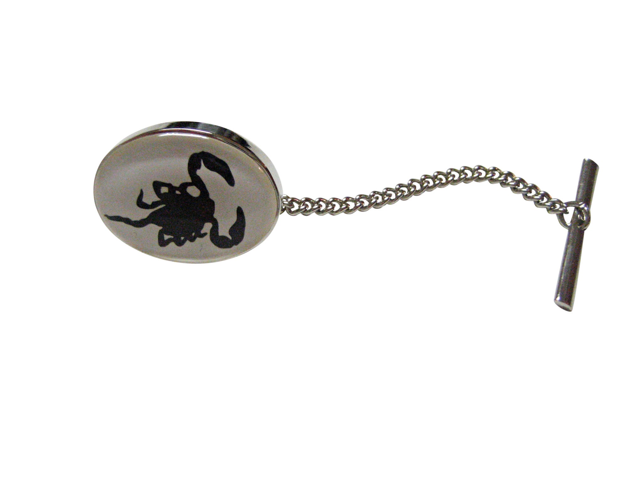Black Scorpion Pendant Tie Tack