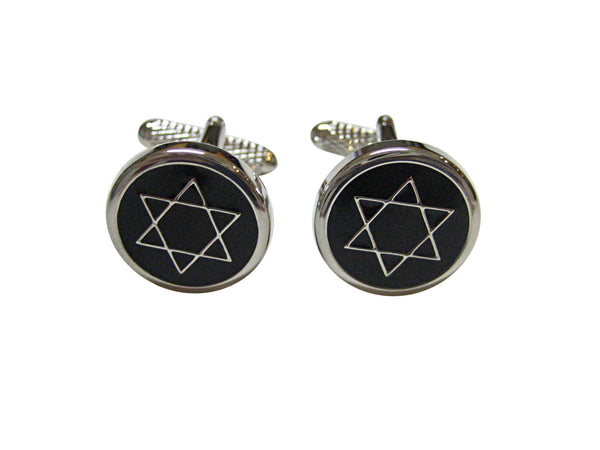 Black Star of David Cufflinks