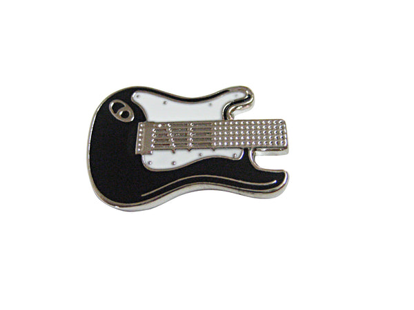 Black and White Toned Guitar Head Magnet