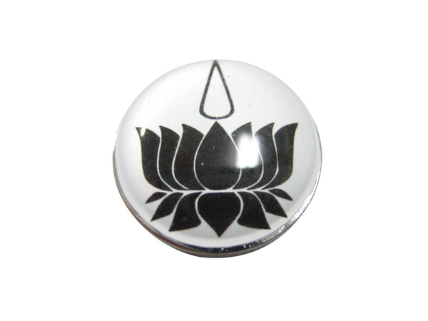 Black and White Toned Ayyavazhi Magnet