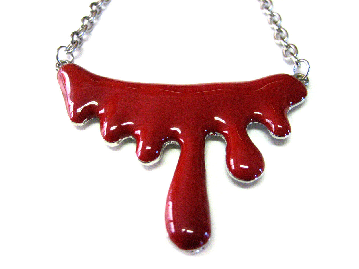 Blood Splatter Necklace