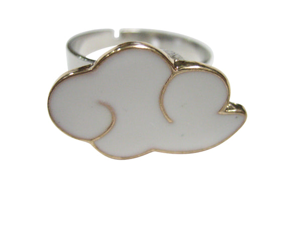 Blowing Cloud Adjustable Size Fashion Ring