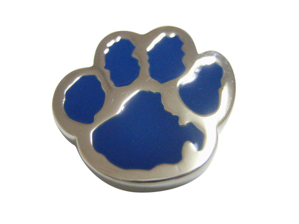 Blue Animal Paw Pendant Magnet