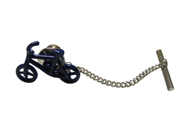 Blue Bicycle Tie Tack