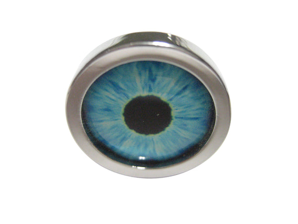 Blue Eye Design Adjustable Size Fashion Ring