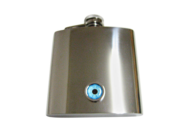 Blue Eye 6 Oz. Stainless Steel Flask